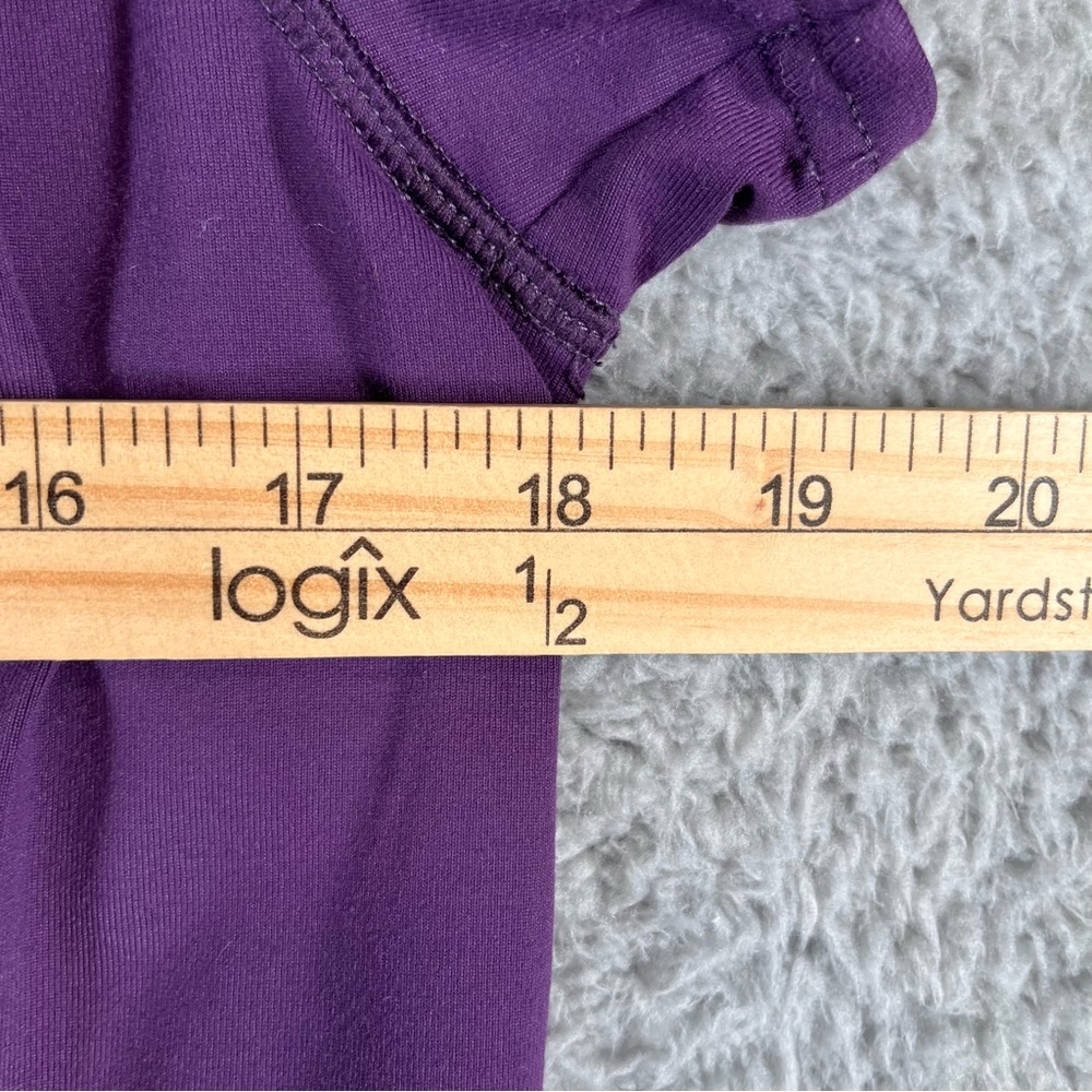Duluth Trading Co Women's NoGA Classic Short Sleeve Purple Dress Size Medium - Picture 6 of 7